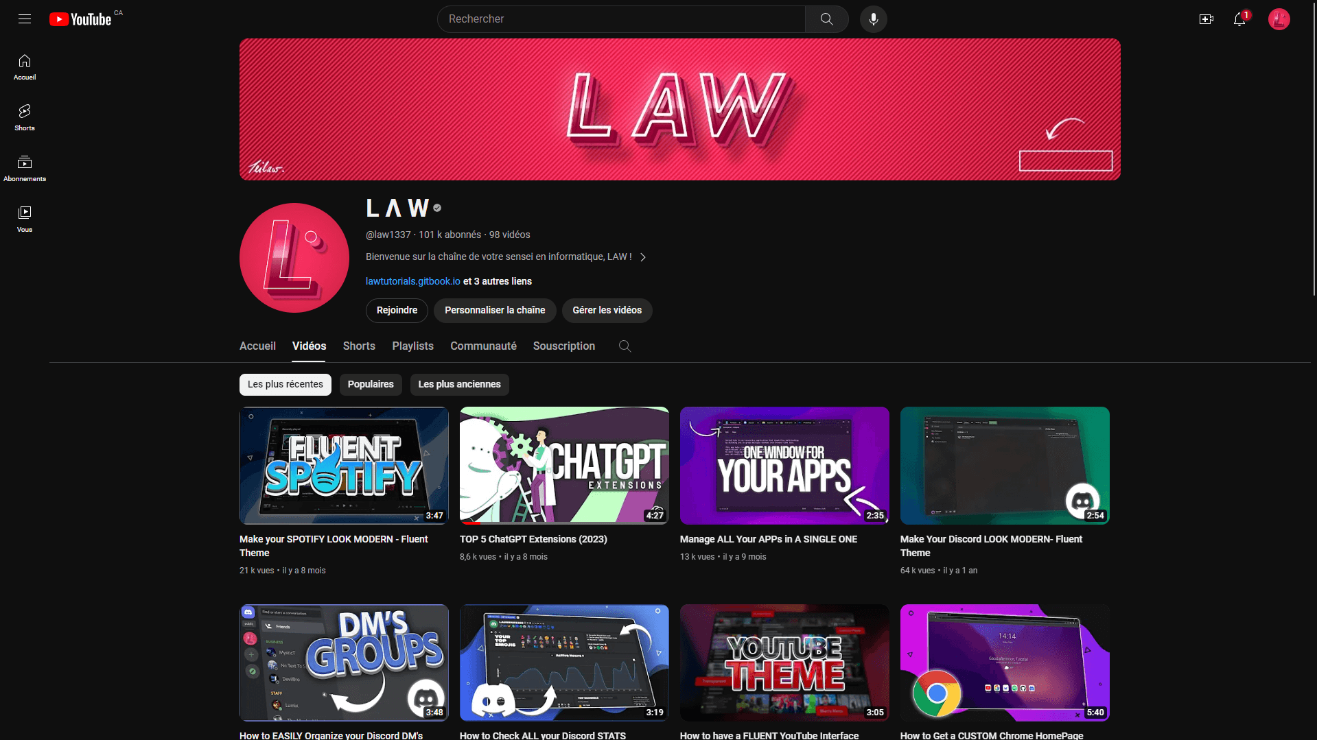 LAW-Tutorials